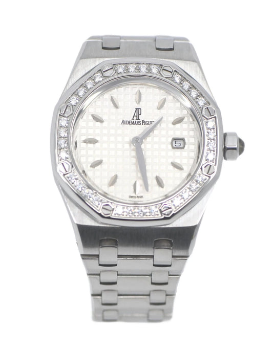 Audemars Piguet Royal Oak Lady Diamond Stainless Steel Watch 67601ST