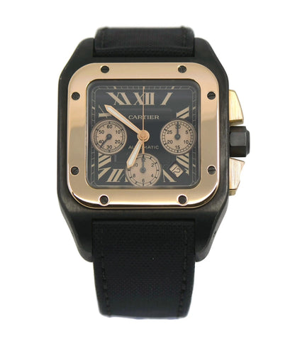 Cartier Santos 100 Chronograph 18K/Titanium Watch W2020004