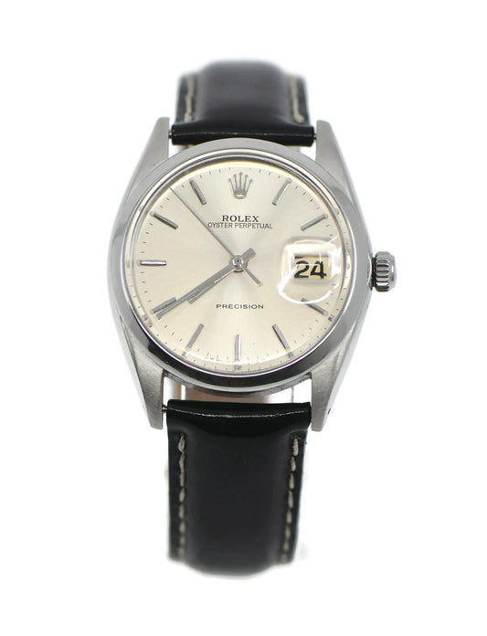 Rolex Oyster Date Stainless Steel Watch 6694