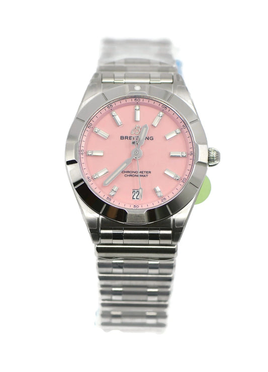 Breitling Chronomat Diamond Stainless Steel Watch A77310