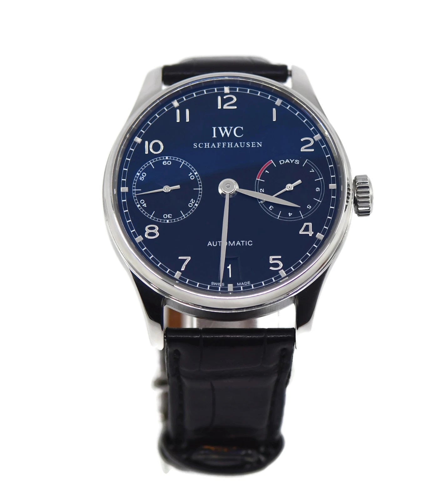 IWC Portuguese 7 Day Stainless Steel Watch IW500109