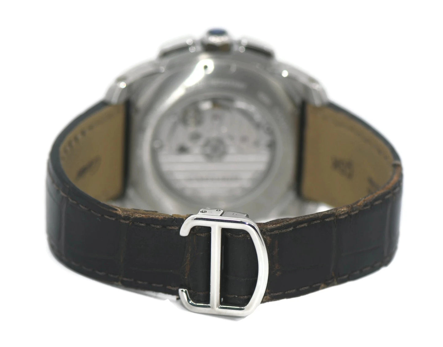 Cartier Calibre Chronograph 18K/Stainless Steel Watch W7100043
