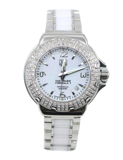 Tag Heuer Formula 1 Diamond Ceramic Stainless Steel Watch WAC1215