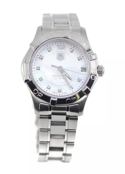 Tag Heuer Aquaracer Diamond Stainless Steel Watch WAF1312