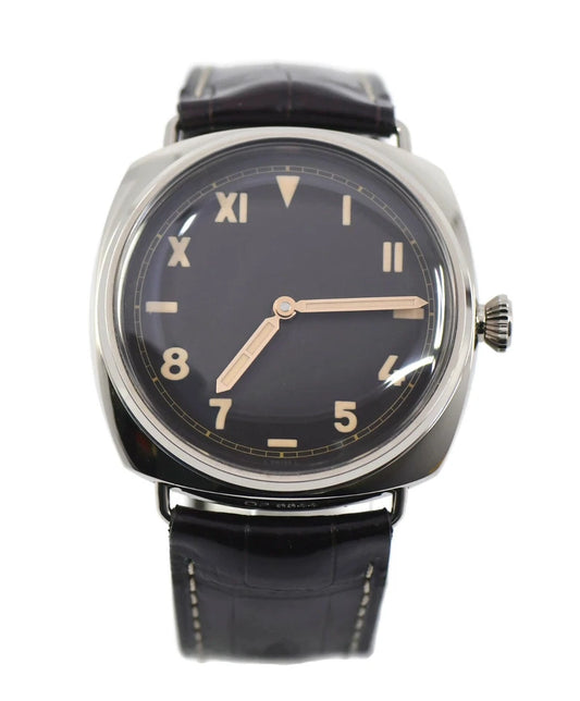 Panerai Radiomir 3 Day 18K White Gold Watch PAM00376
