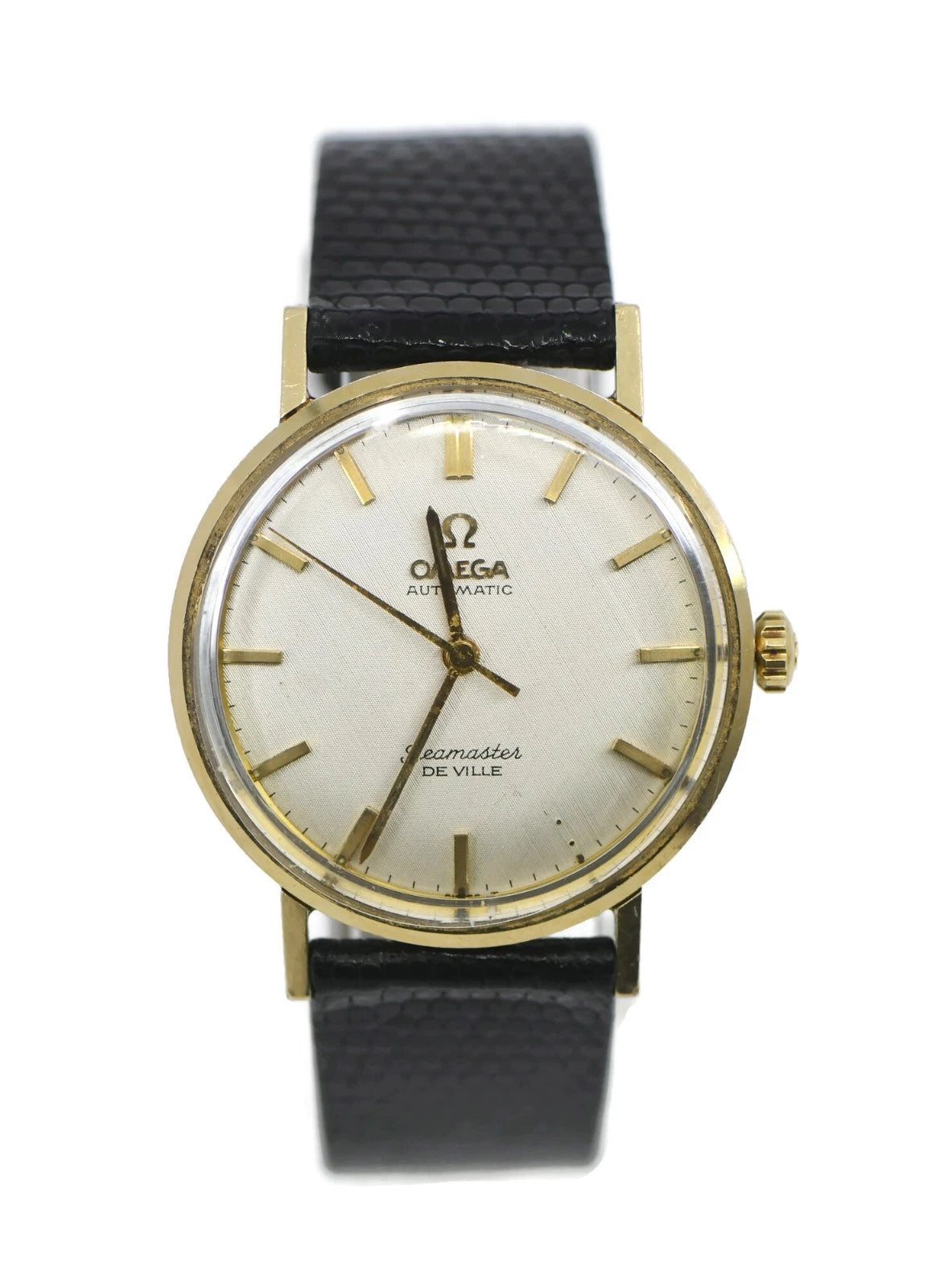 Omega Seamaster De Ville Two Tone Stainless Steel Watch