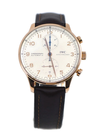 IWC Portuguese Chronograph 18K Rose Gold Watch IW371480