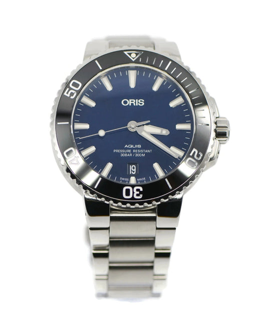 Oris Aquis Date Stainless Steel Watch 7732