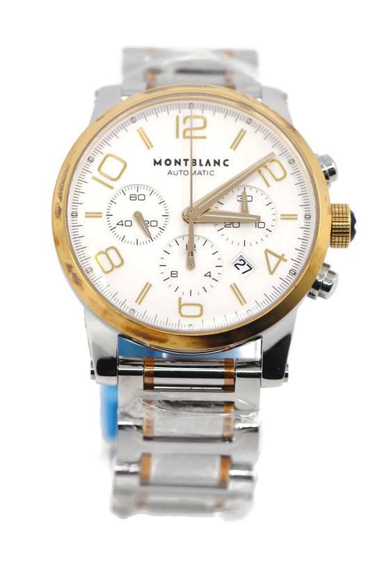 Montblanc Timewalker Chronograph 18K/Stainless Steel Watch 107320