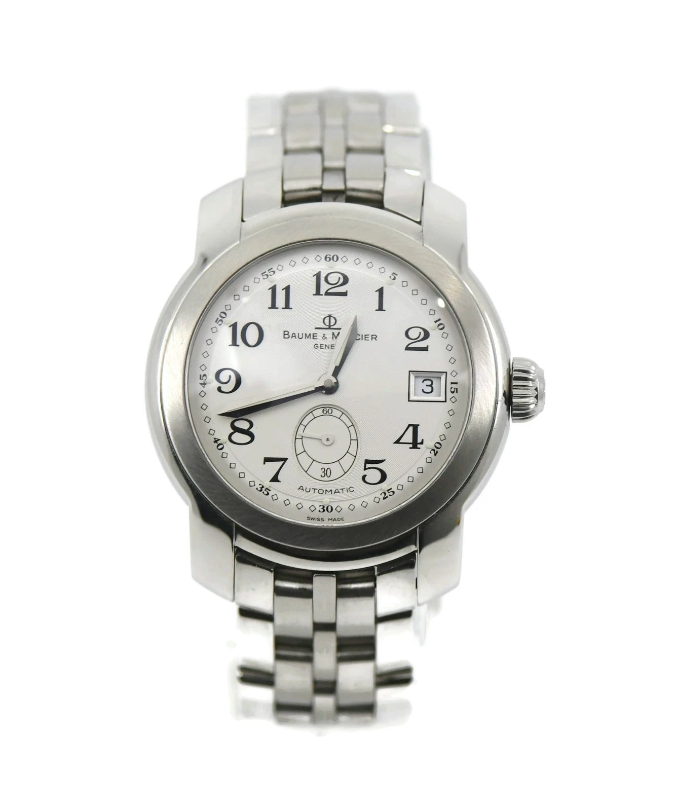 Baume & Mercier Capeland Stainless Steel Watch MV045221