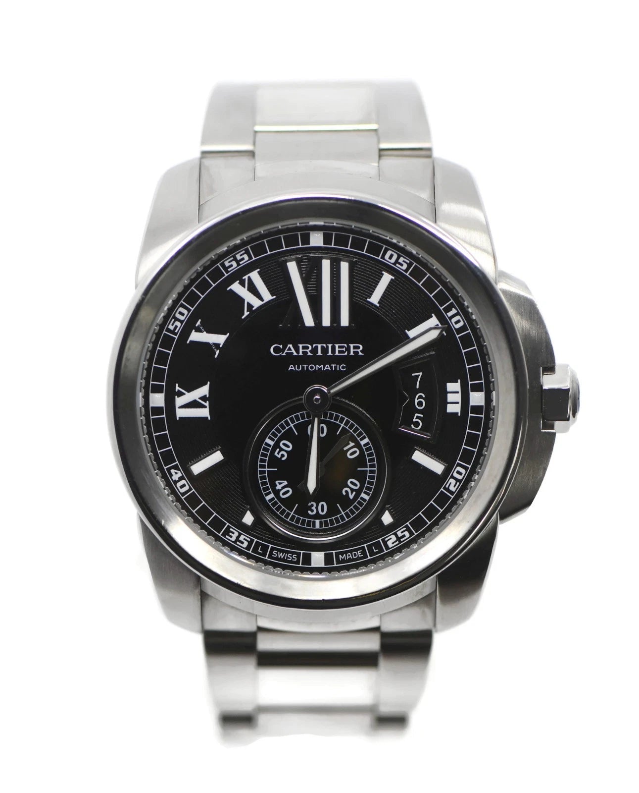Cartier Calibre Stainless Steel Watch W7100016