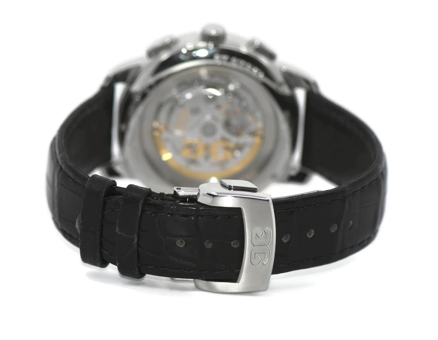 Glashutte Original Senator Chronograph Stainless Steel Watch 39-34-21-42-04