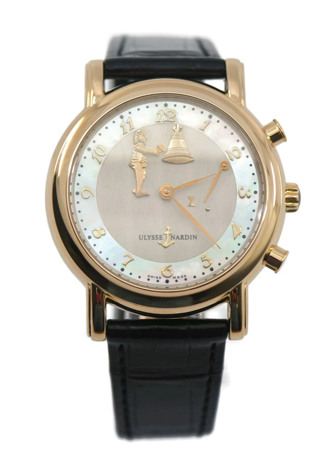 Ulysse Nardin Hourstriker 18K Rose Gold Watch 756-22