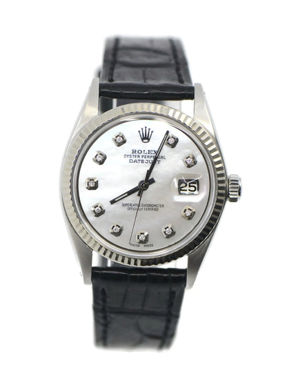 Rolex Datejust Stainless Steel Watch 1601