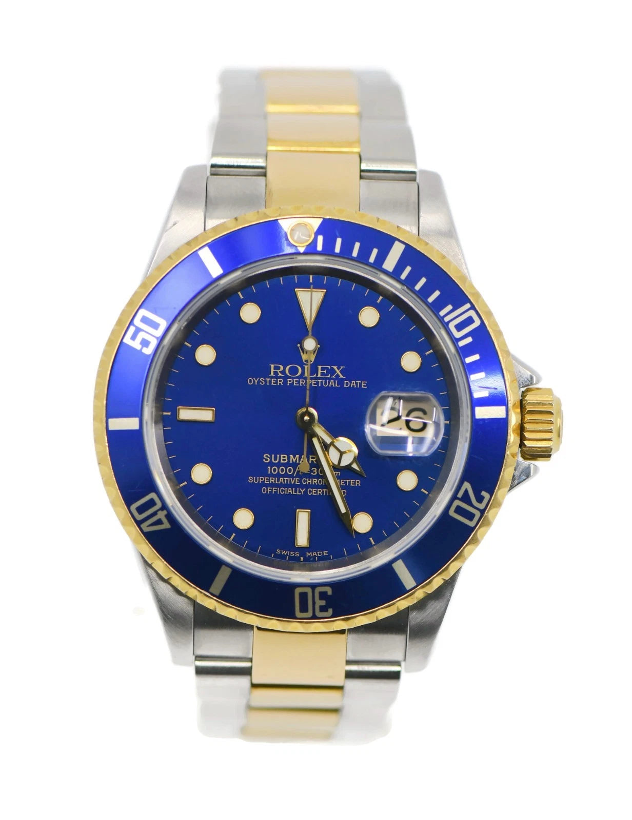 Rolex Submariner 18K/Stainless Steel Watch 16613