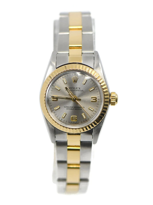 Rolex Oyster Perpetual 18K/Stainless Steel Watch 76193