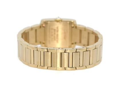 Cartier Tank Francaise Diamond 18K Yellow Gold Watch WJTA0039