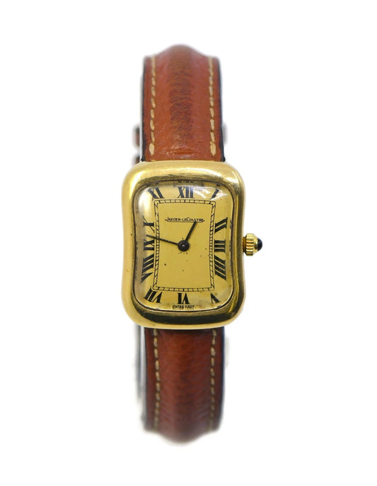 Jaeger LeCoultre Vintage 18K Yellow Gold Watch 6021.21