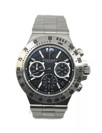 Bulgari Daigono Chronograph Stainless Steel Watch CH 40 S