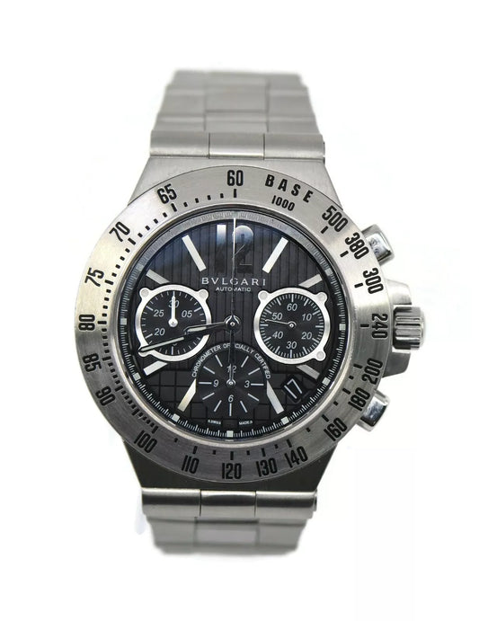 Bulgari Daigono Chronograph Stainless Steel Watch CH 40 S