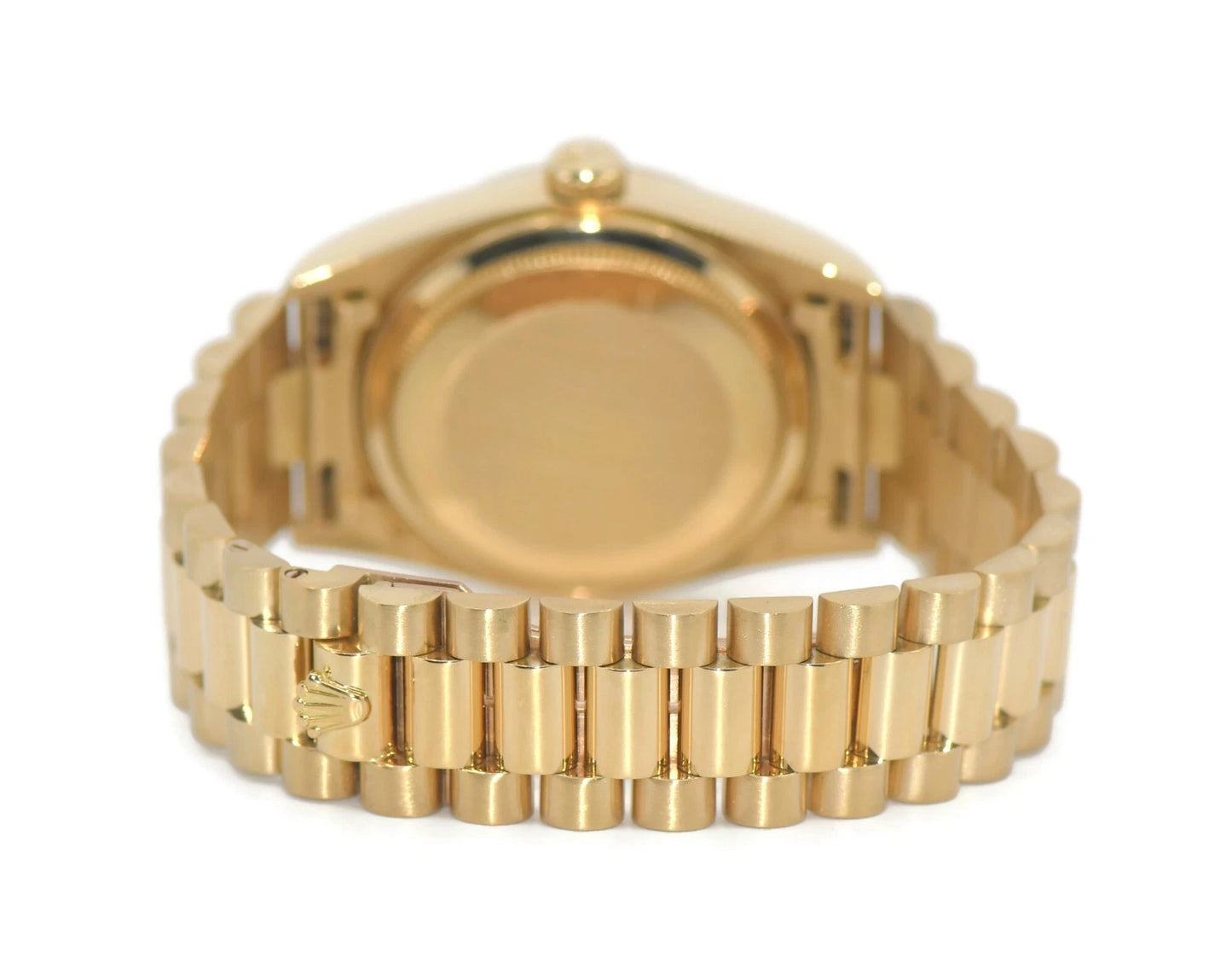 Rolex Day Date Wood Dial 18K Yellow Gold Watch 18038