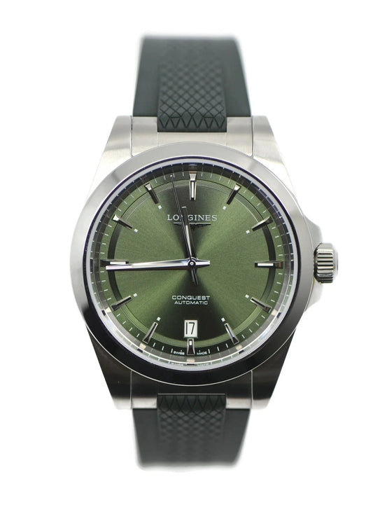 Longines Conquest Stainless Steel Watch L37204029
