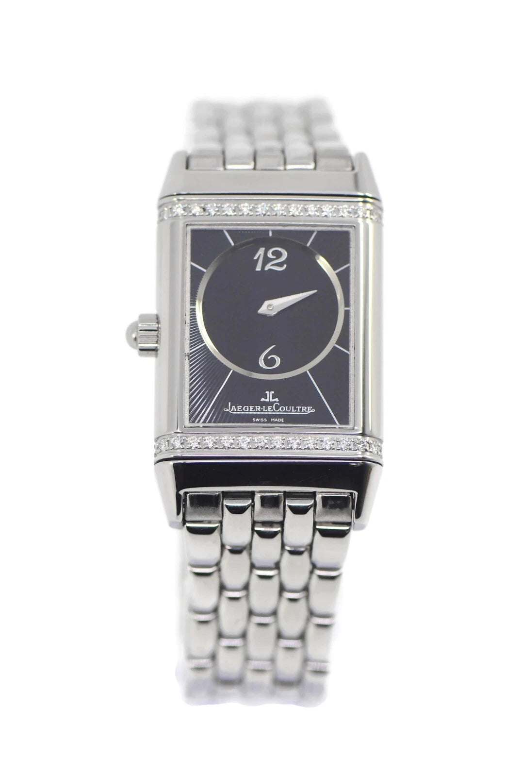 Jaeger LeCoultre Duetto Diamond Stainless Steel Watch Q2568102
