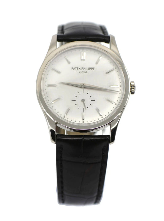 Patek Philippe Calatrava 18K White Gold Watch 5196G