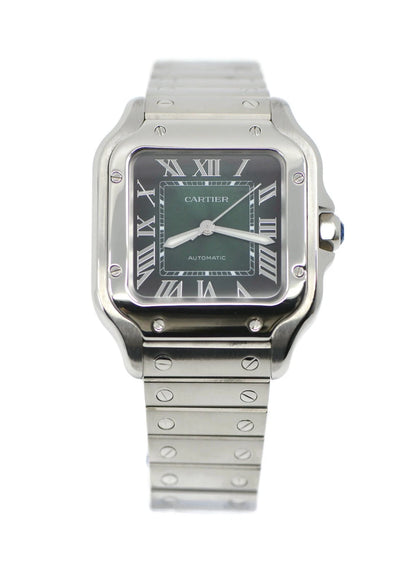 Cartier Santos Medium Stainless Steel Watch WSSA0061
