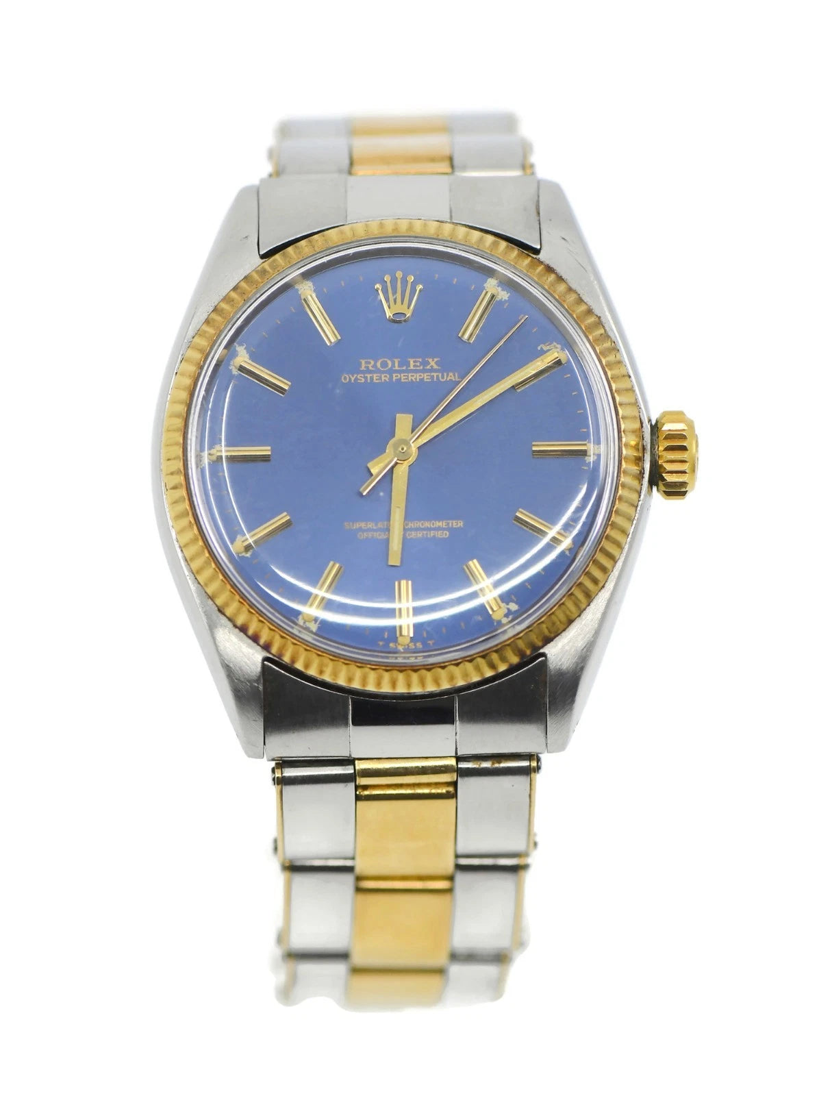 Rolex Oyster Perpetual 18K/Stainless Steel Watch 1005