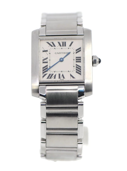 Cartier Tank Midsize Stainless Steel Watch W51003Q3