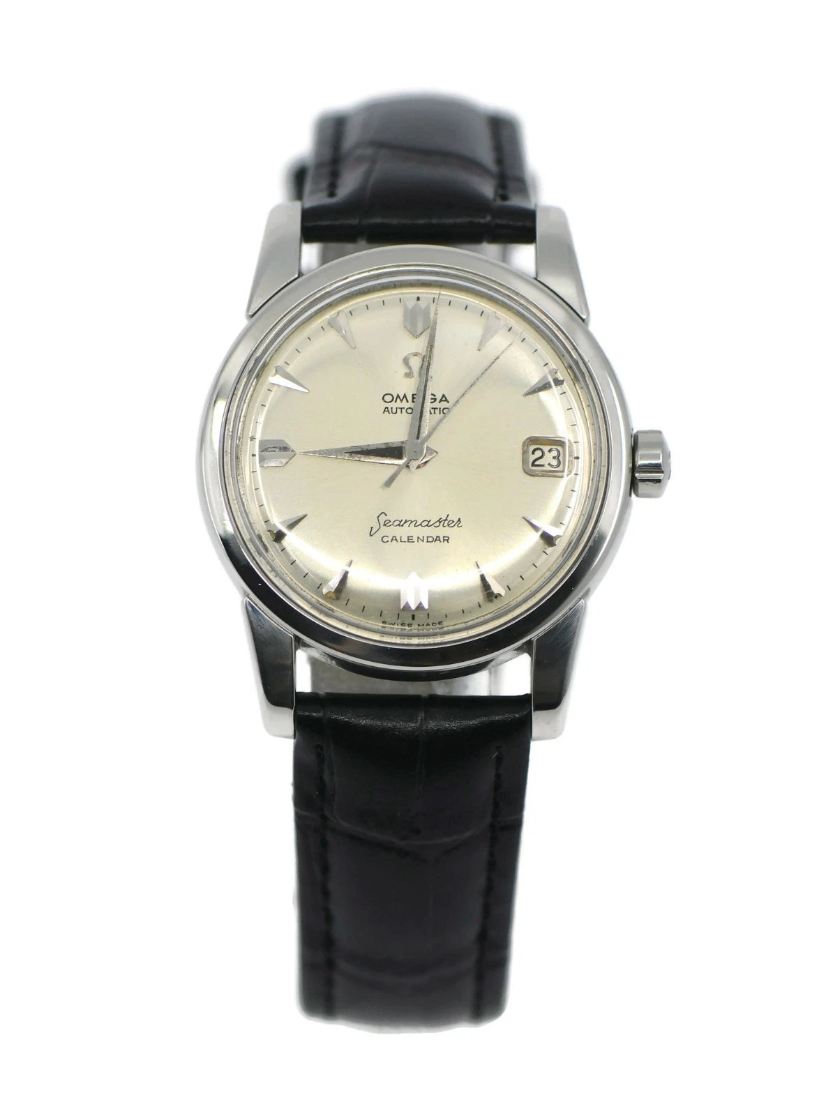 Omega Seamaster Calendar Stainless Steel Watch