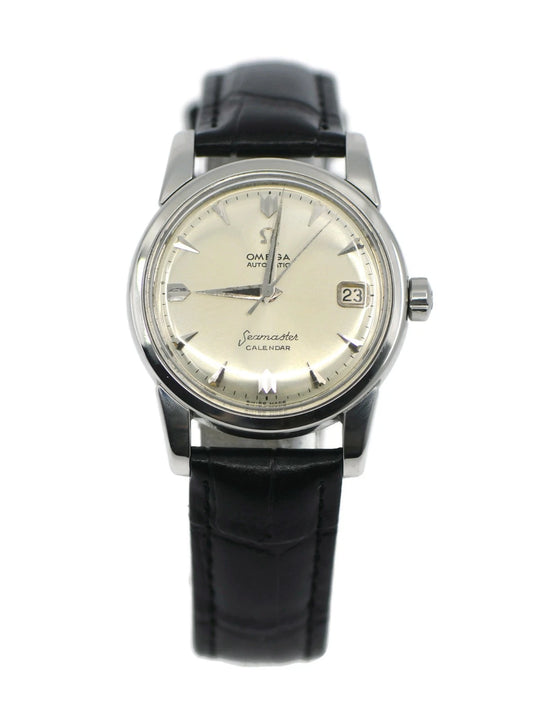Omega Seamaster Calendar Stainless Steel Watch