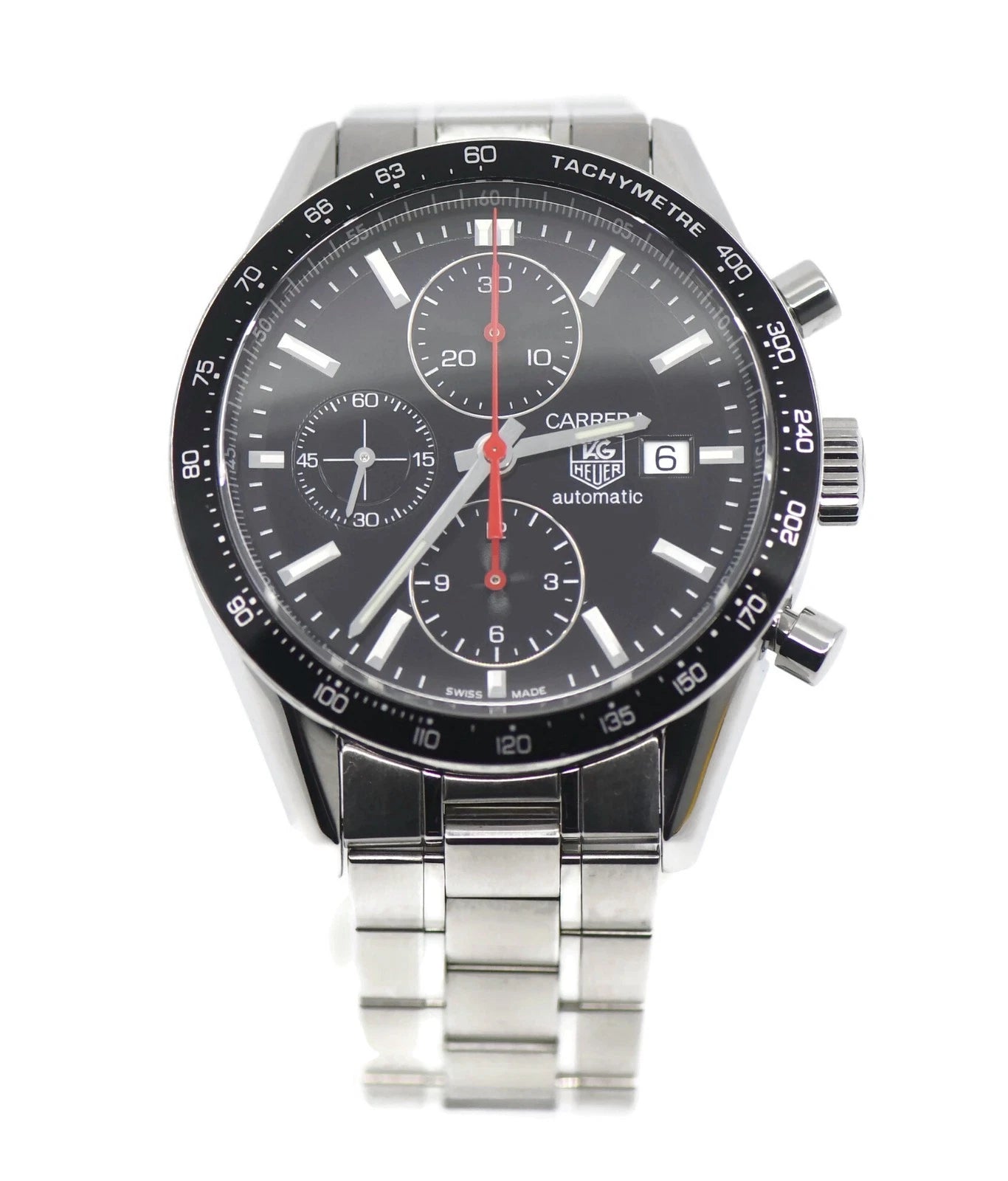 Tag Heuer Carrera Chronograph Stainless Steel Watch CV2014