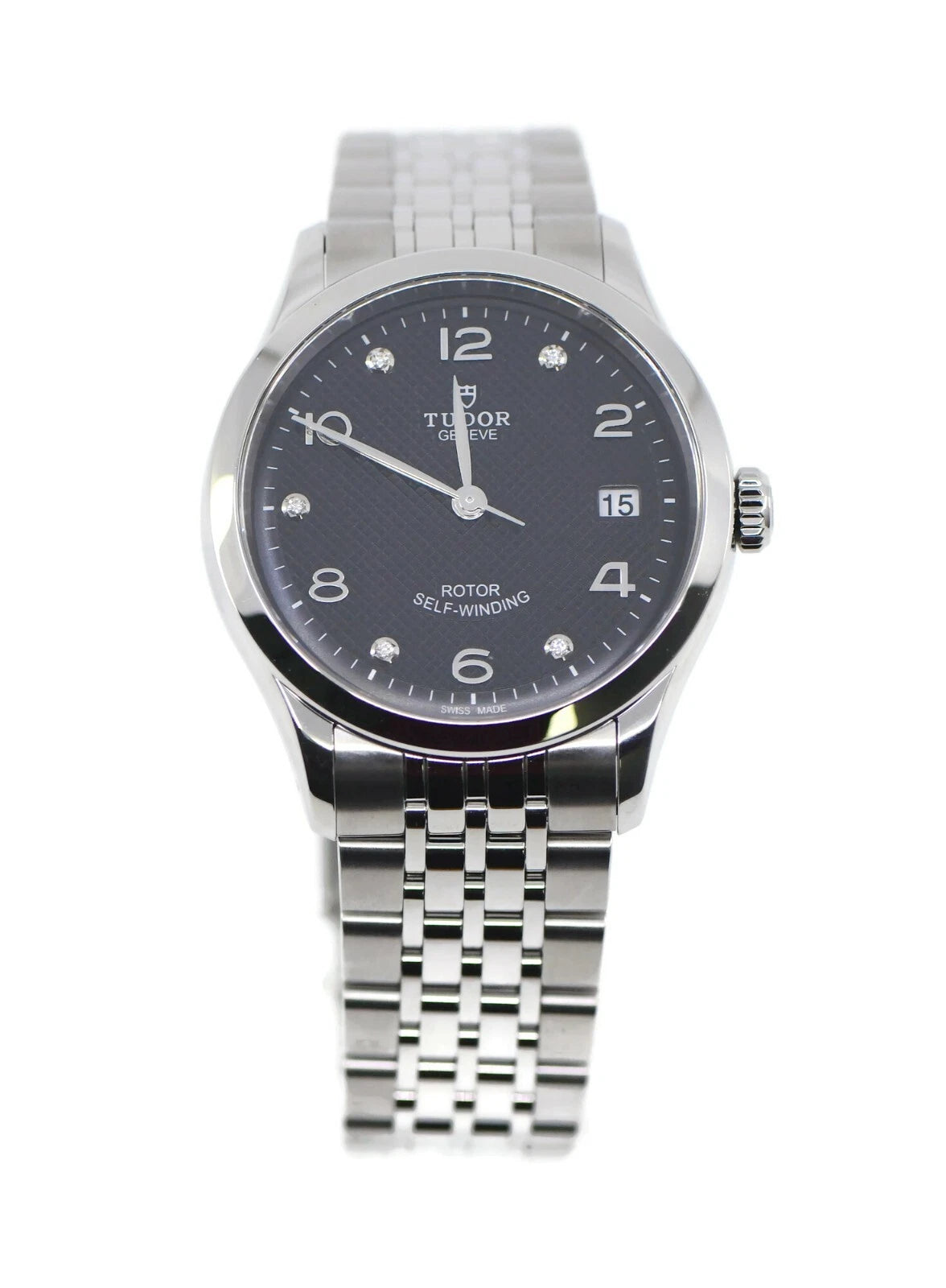 Tudor 1926 Diamond Stainless Steel Watch 91450