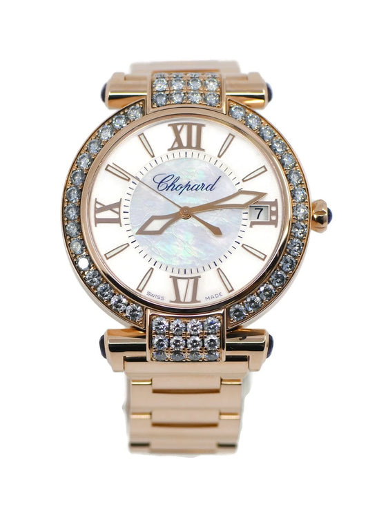 Chopard Imperiale Diamond 18K Rose Gold Watch 384241