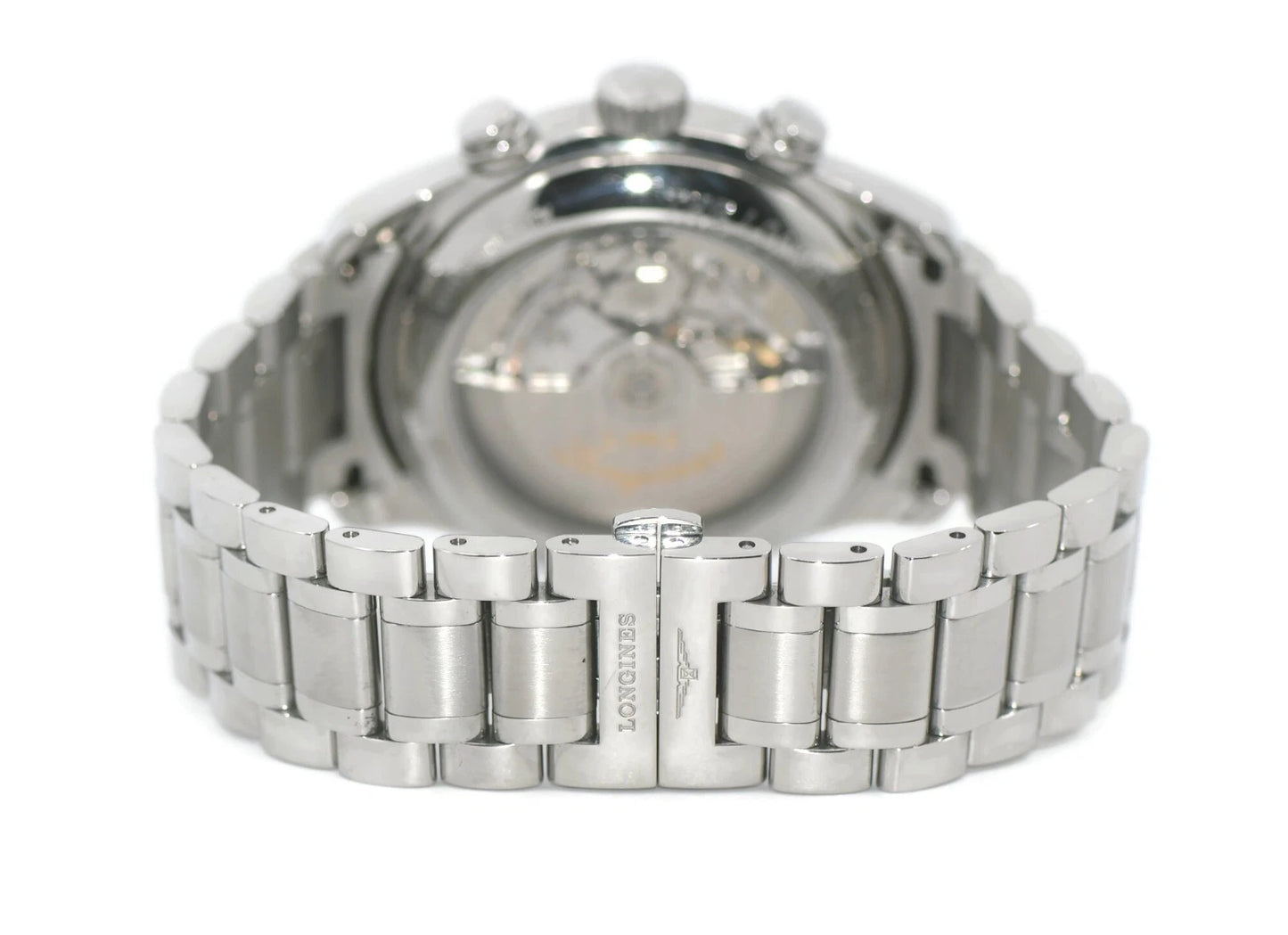 Longines Master Chronograph Stainless Steel Watch L2.693.4.51.6