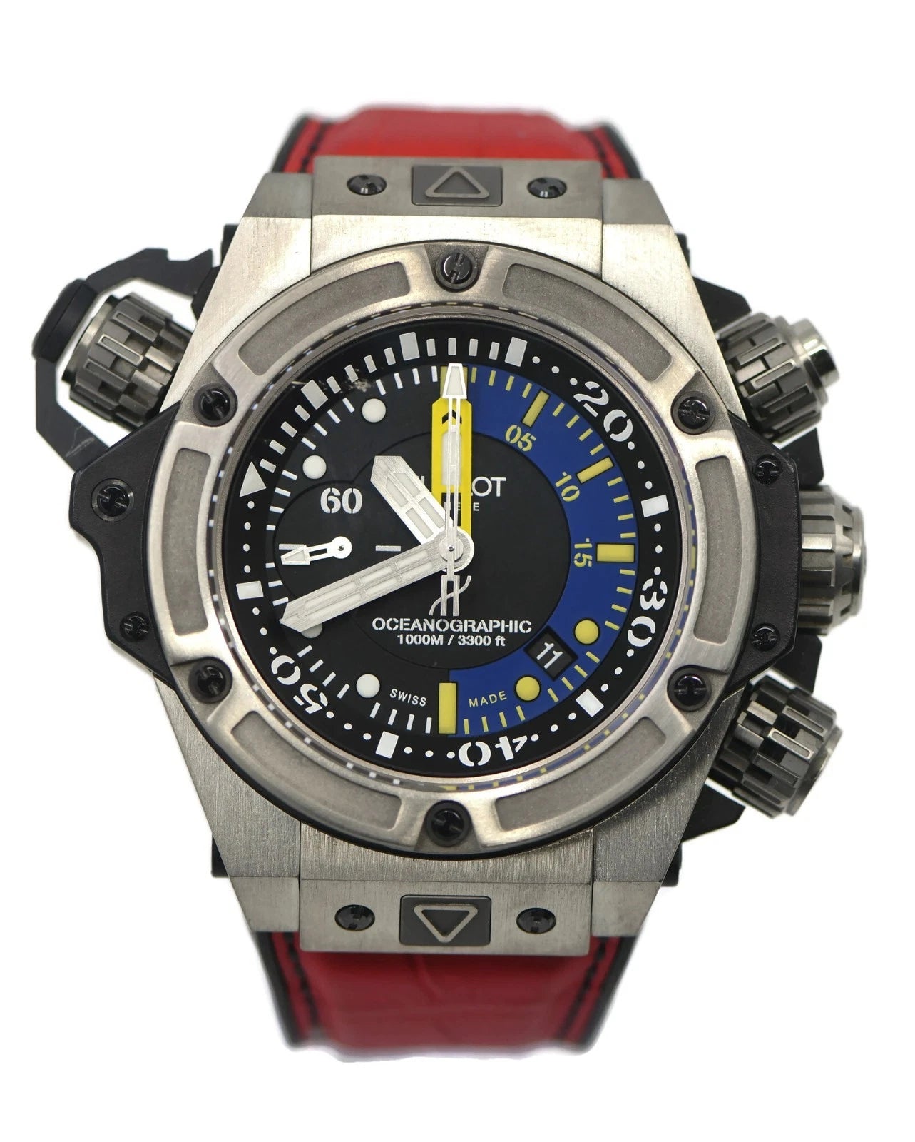 Hublot King Power Oceanographic Titanium Watch 732.NX.1127.RX