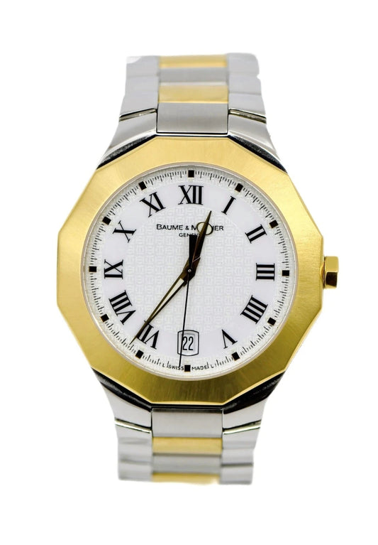 Baume & Mercier Reviera 18K/Stainless Steel Watch MOA08465