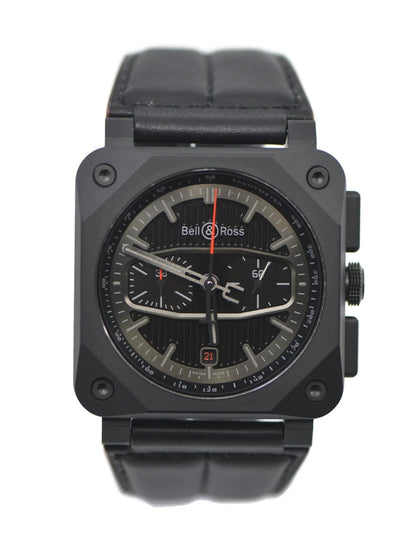 Bell & Ross Black Track Ceramic Watch BR0394