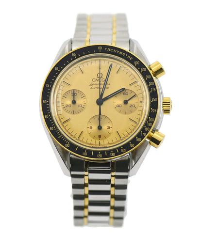 Omega Speedmaster Reduced 18K/Stainless Steel Watch 175.0032