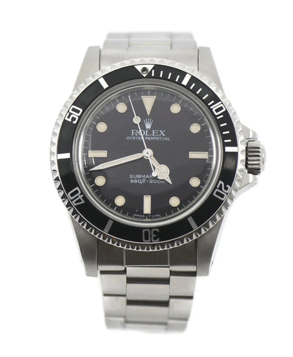 Rolex Submariner Stainless Steel Watch 5513