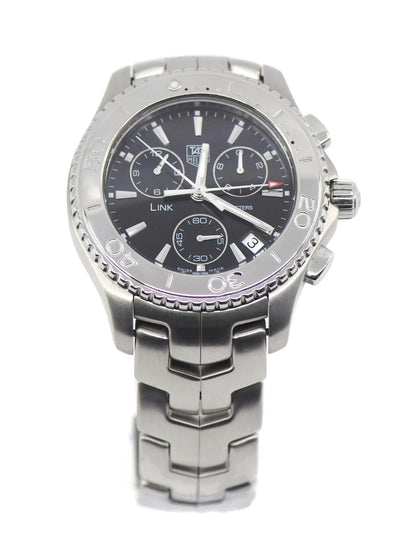 Tag Heuer Link Chronograph Stainless Steel Watch CJ1110