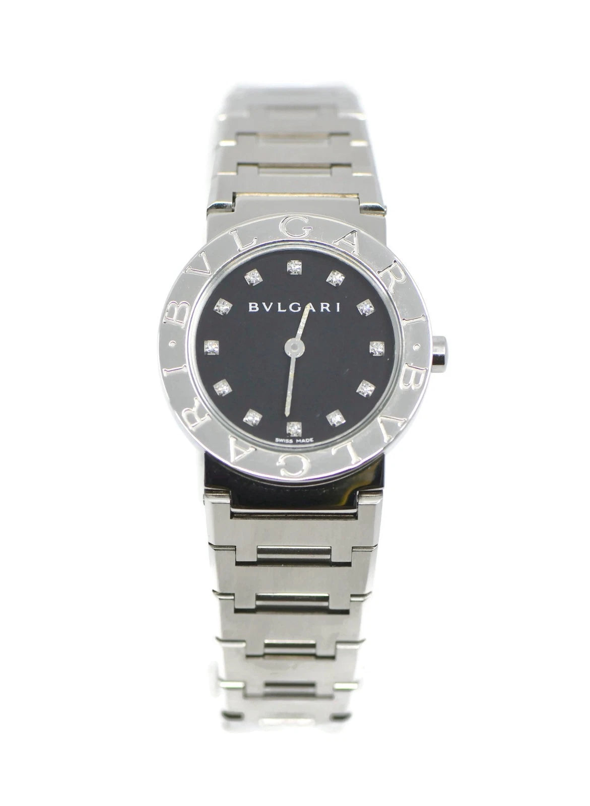 Bulgari Bvlgari Diamond Stainless Steel Watch BB26SS