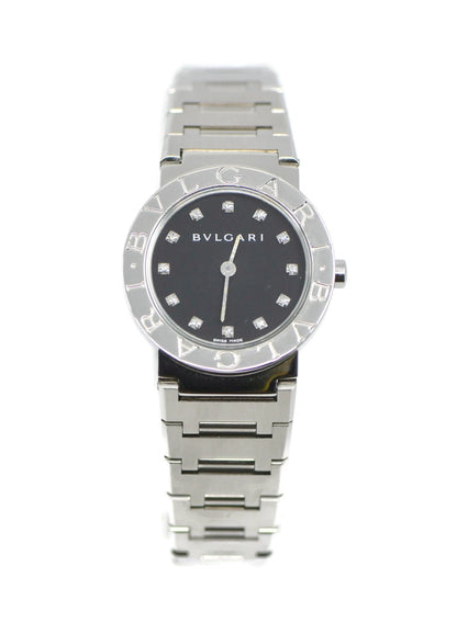 Bulgari Bvlgari Diamond Stainless Steel Watch BB26SS