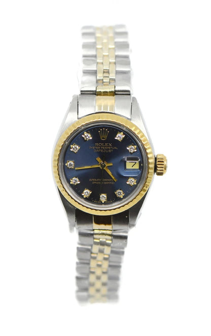 Rolex Datejust Diamond 18K/Stainless Steel Watch 6917