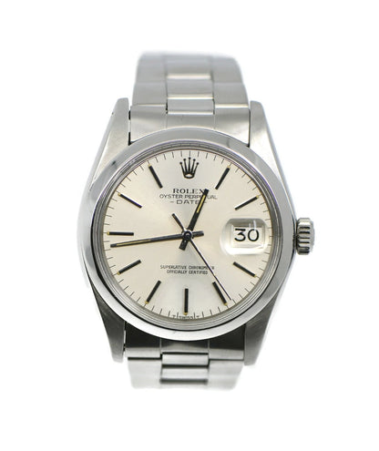 Rolex Oyster Perpetual Date Stainless Steel Watch 1500