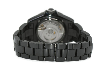 Chanel J12 Diamond Black Ceramic Watch H5702