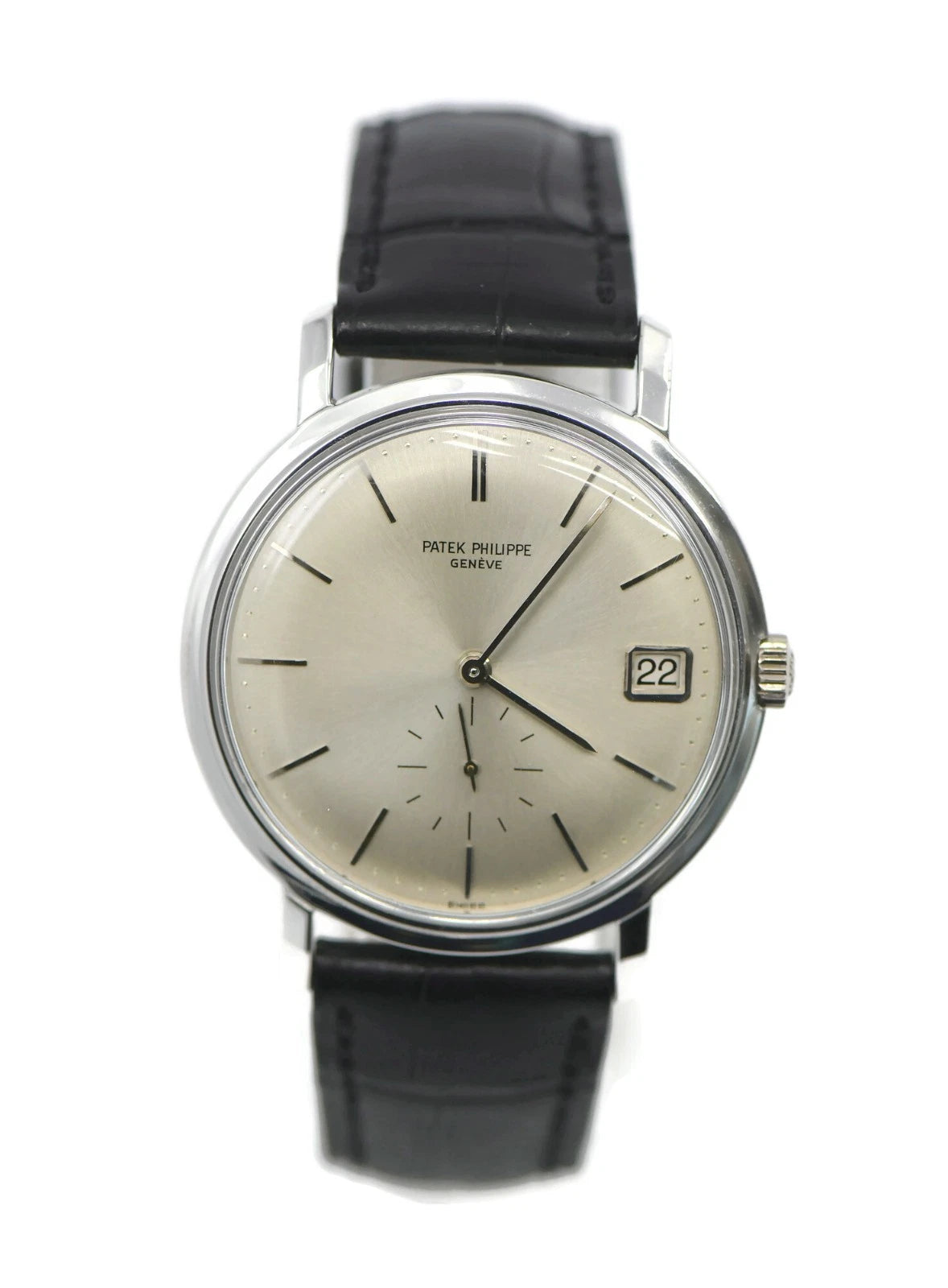 Patek Philippe Calatrava 18K White Gold Watch 3445G