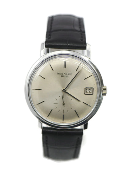 Patek Philippe Calatrava 18K White Gold Watch 3445G